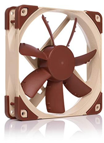 Noctua NF-S12A PWM, Ventola Silenziosa di Qualità Premium, 4-Pin (120 mm, Marrone)