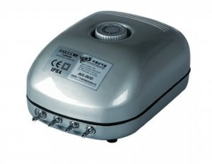 Advanced Nutrition Hailea Adjustable Air Pump - Aco9610 - 600L/Hr 4 Outlet 4Mm Outlet - Quick Ship
