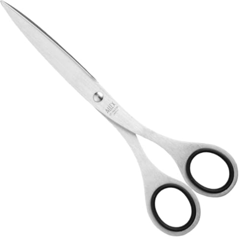 ALLEX japansk kontorssax helt rostfritt stål (S-185), tillverkad i Japan, silver