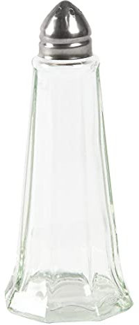 Eiffel Tower Salt and Pepper Shaker 111X45mm Glass Cruet Pot Kitchen 12pc