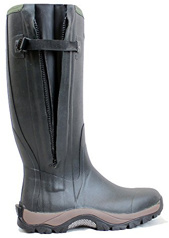 Dirt Boot Neoprene Rubber Wellington MUCK Boot PRO Sport Hunt Zip (Green, numeric_11)