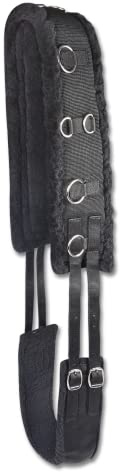 Waldhausen Longiergurt schwarz, ponny, schwarz, ponny