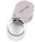 tinxi® 10 Fach Lupe Taschenlupe Vergrößerungsglas für Uhrmacher Juwelier 21mm Lupen