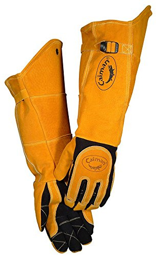 Caiman 1878 21 Deerskin Specialty Welders Gloves Size XL (1 Pair)