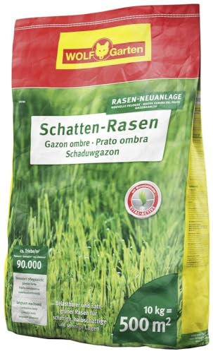 Wolf SCR 500 SCHATTENRASEN 10 KG für 500qm