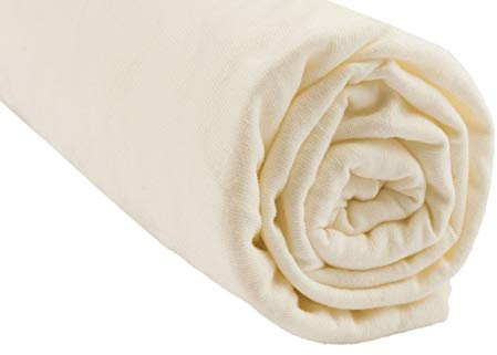 Drap Housse 90x140 cm 100% Coton Bio Lit Évolutif Enfant | Écru Naturel | Doux & Agreable| Extensible & Respirant | Sommeil sain | Marque Easy Dort | Certifié GOTS et Oeko-Tex | Fabriqué en Europe
