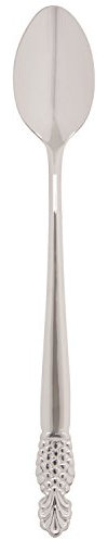 Ginkgo International Pineapple Stainless Steel Iced Tea Spoon