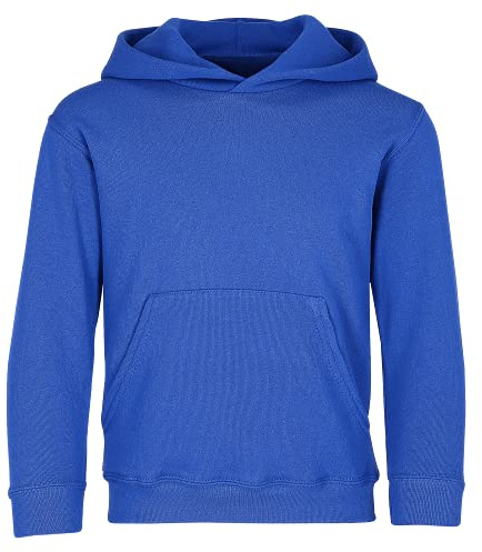 Fruit of the Loom Childrens Hooded Sweatshirt Hoodie (ROYAL BLUE, AGE 7/8)
