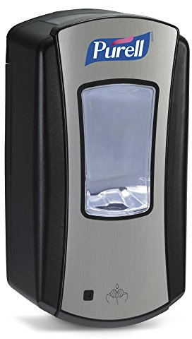 Purell LTX-12 Manual Hand Sanitizer Dispenser, Black, 1200 mL - 1928-04