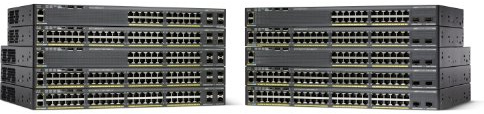 Commutateur réseau Cisco Catalyst 2960X-48LPS-L, 48 ports Gigabit Ethernet, consommation PoE 370 W, 4 ports de liaison montante 1G SFP, garantie à vie limitée améliorée (WS-C2960X-48LPS-L)