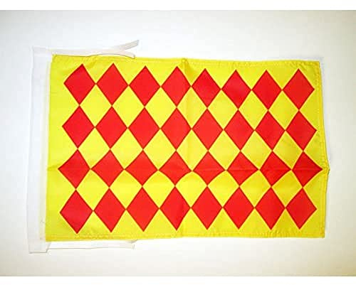 AZ FLAG Drapeau Comté d'Angoumois 45x30 cm Polyester 100D Cordelettes