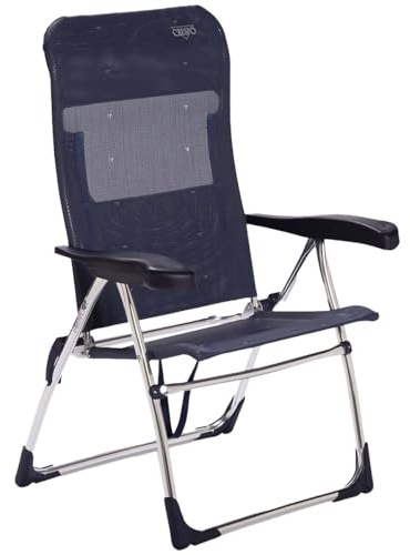 Crespo Strandstuhl AL 206 Camping Garten Liege Stuhl Klappstuhl Klappbar Alu