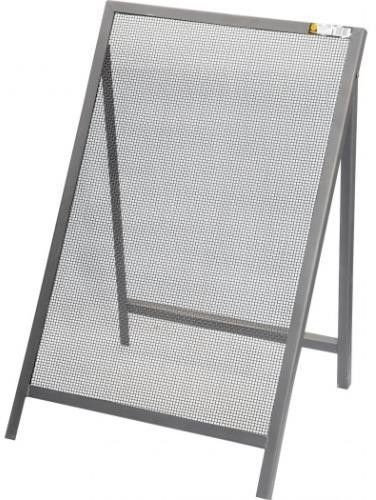 Bausieb, 100*60 cm, Masche 4*4 mm, Stahldraht 1,8 mm, Stahlgestell, 34944, Vorel