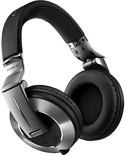Pioneer DJ-Kopfhörer (HDJ-2000MK2-S), Silber, 1,6 m