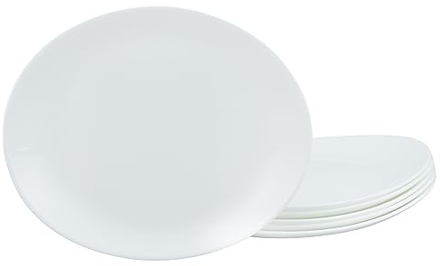 CreaTable Luminarc, 15867, Série Italian Party, Assiette à Steak Ovale 30cm 6 pièces