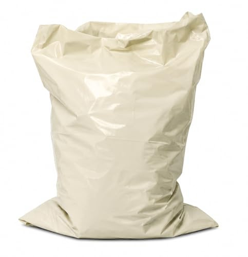 HELGUEFER – Saco para Escombros 55x75 cm, Pack 50 Unidades, Polietileno Resistente Galga 600,Bolsas de Obra para Escombros, Construcción, Reformas, Jardinería y Residuos Pesados