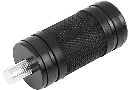 sourcing map Schwarze CNC Alu Schaltraste Für Harley M8x1,25 1pc