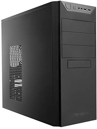 Antec VSK 4000E-U3 - computer cases (Midi-Tower, PC, Galvanized steel, 1x 120 mm, ATX, Micro-ATX, Mini-ITX, Black)