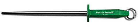 Dexter Russell Traditional (07830) Sharpening Steel, 10, no Work Steel, coarse, Polypropylene Handle, with Hanging Ring, NWSC-10