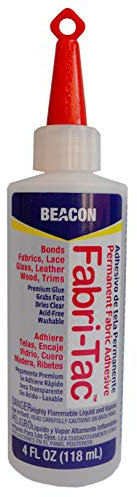 Beacon Fabri-Tac Permanent Adhesive, 4-Ounce by