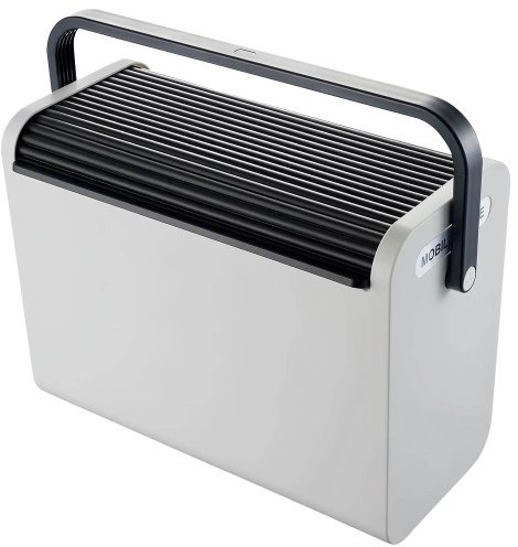 helit Hängeregistraturbox für ca. 25 Hängemappen / lichtgrau-schwarz / unbefüllt / H61101-98