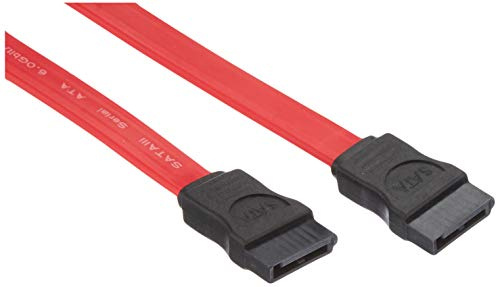 DeLOCK SATA Cable - 0.3m Cable de SATA 0,3 m Rojo - Cable SATA