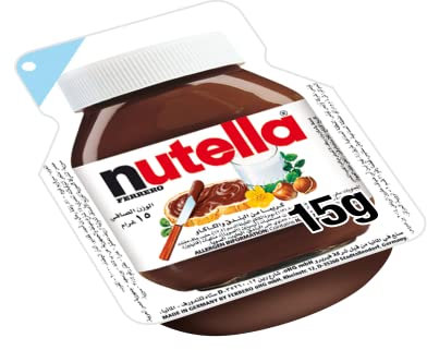 Nutella Nutella 15 gr kartontray nutella 120 pcs