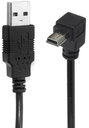 chenyang Mini USB Cavo USB 2.0 a Mini USB-B 5PIN DATI ESTENSIONE CAVO 90 gradi angolati 0.5M