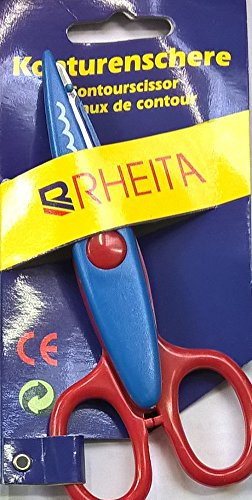 Rheita Konturenschere Schnitt: Muschel