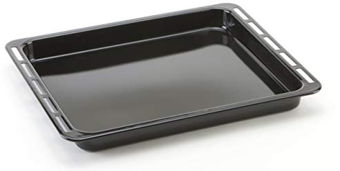 Bauknecht - Teglia da forno smaltata NFP35, antigraffio, 450 x 375 x 35 mm 480121103007