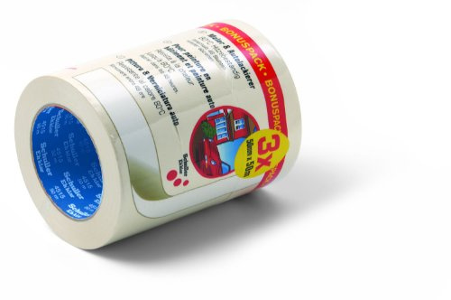 Schuller Eh'klar BlueCore 3 Pack, 19,30,50mmx50m Malerkrepp | Malerband | Malerabdeckband, 45210
