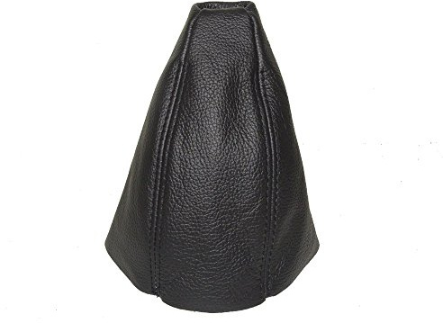 Schaltsack, schwarzes italienisches Leder für Mercedes W124 1985–1995