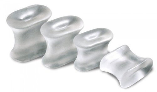 GelX All Gel Toe Spreader (x2) Large - (1st/2nd Toe) - Protects, Realigns and Moisturises