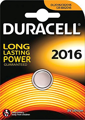 Duracell Specialty Lithium Batterie 3V Knopfzelle (DUCR2016) 1 Stück