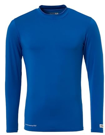 Uhlsport - Baselayer Distinction - Maillot à manches longue - Homme - Bleu (Azur) - Taille: XL