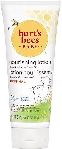 Burt's Bees Baby Pflegelotion, Original Scent Baby Pflegelotion, 170 g Tube