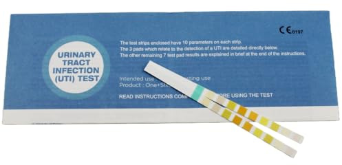 2 x Urine Infection Test Strips UTI Testing Sticks, Nitrite, Leukocytes and Blood
