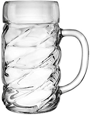 Stoelzle Diamond Beer Stein 1ltr, 04533/80, Single