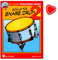 Schule für Snare Drum (Kleine Trommel) - Band 2 - Schule für Einzel- und Gruppenunterricht von Gert Bomhof - mit bunter herzförmiger Notenklammer