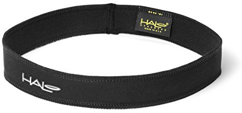 HALO Headband Sweatband Slim, 1-Inch, Black (HSBLACK-1)