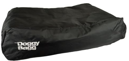 PET-JOY Das Doggy Bagg® X-Treme Hundekissen | schwarz LARGE | 105x70cm