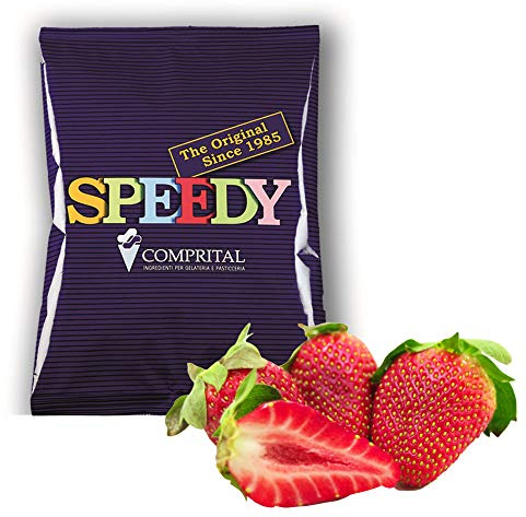 COMPRITAL GR 1250 Helado o sorbetto al Gusto Fresa para heladería Producto Completo Artesanal