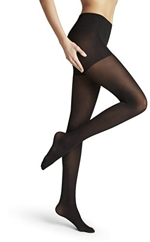 FALKE Shaping Panty 50 DEN W Ti semicoprenti con effetto modellante 1 pezzo, Collant Donna, Nero Black 3009, M-L