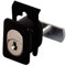 SERRATURA PER PORTE SCORREVOLI NICHELATA 20mm.
