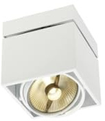 Slv kardamodsingle es111 - Plafon superficie kardamod gu10 es111 75w blanco