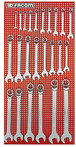 Facom 41.P24M Jeu De 24 Cles Contrecoudees