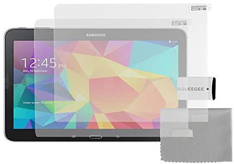 Cadorabo Samsung Galaxy TAB 4 8.0 Pollice Pellicola Protettiva Display in ALTA TRASPARENZA - 2x Pezzi di Foglio per la Protezione dello Schermo - Film High Clear Opaca Trasparente Anti-Riflesso Anti-Reflex