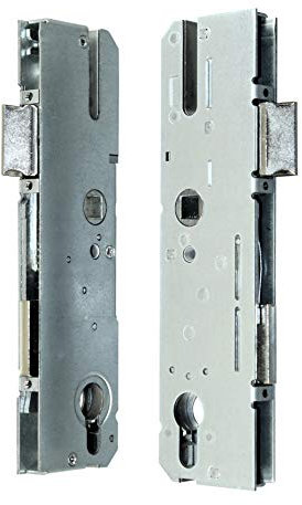 KFV Reparatur Schlosskasten Hauptschloss AS 8250 Dornmaß: 40mm (37mm) / Entfernung: 92mm, incl. SN-TEC® Montagematerial zum Schrauben und Nieten & SN-TEC® Montageanleitung