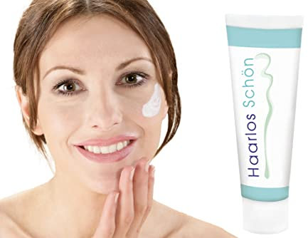 Maximex Haarlos schön Enthaarungscreme 30 ml, hemmt den Haarwuchs, beruhigt die gereizte Haut, pflegend und feuchtigkeitsspendend, für jeden Hauttyp