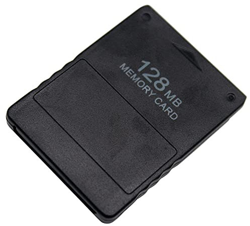 OSTENT High Speed 128MB Memory Card Stick Unit Compatible for Sony Playstation 2 PS2 Slim Console Video Games